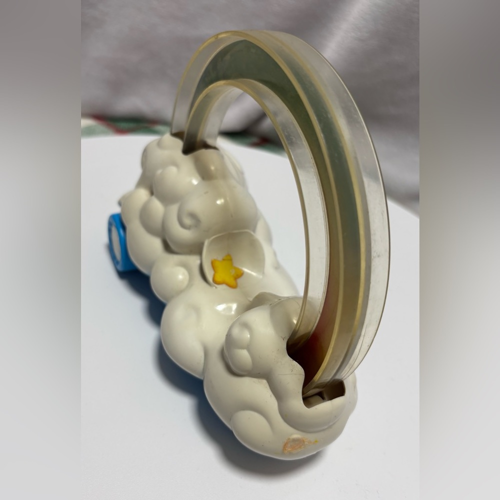 Vintage Care Bears Rainbow Roller Colorful Rainbow Cloud Toy Vehicle - Picture 3 of 7